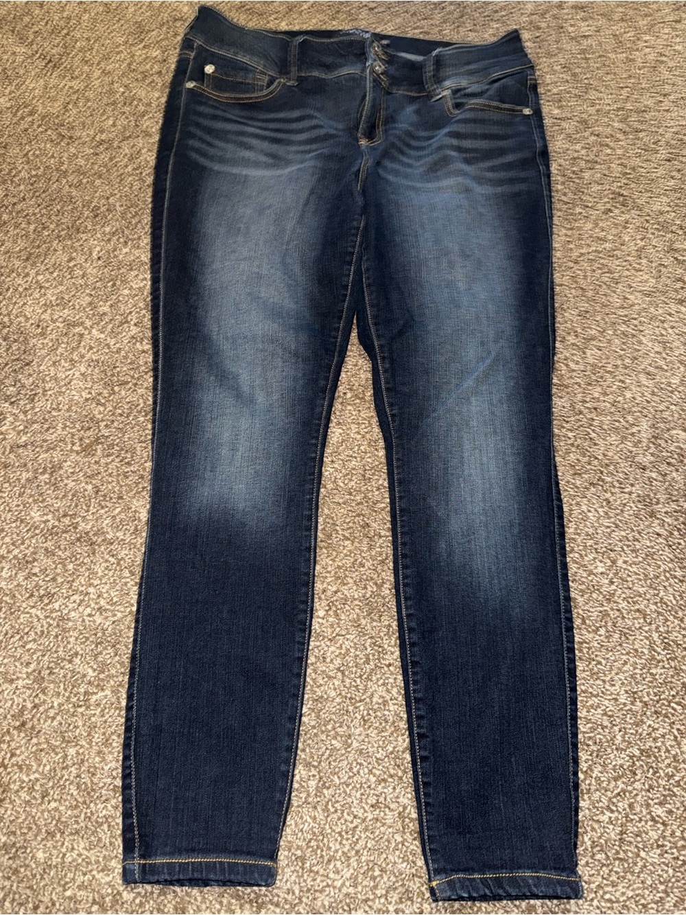 torrid Dark Blue Skinny Jeans
